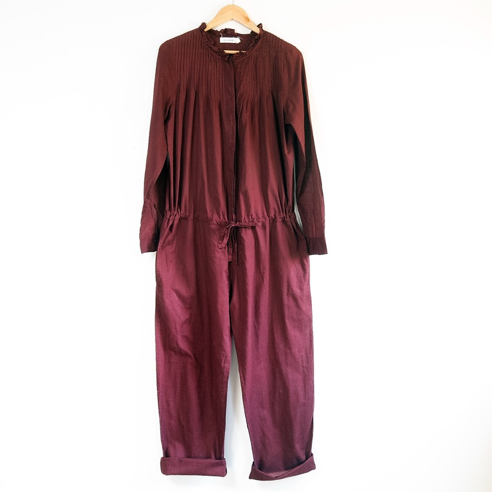 Isabel Marant Etoile maroon jumpsuit